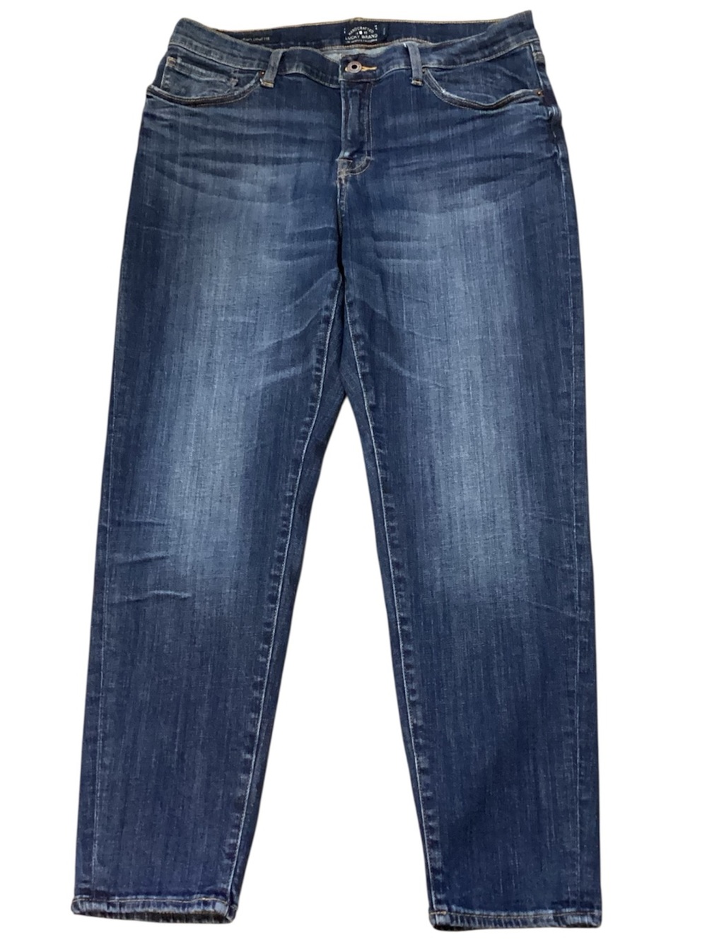 Lucky Brand Sienna Cigarette Jeans 12/31 Medium Wash Stretch Slim Straight Denim